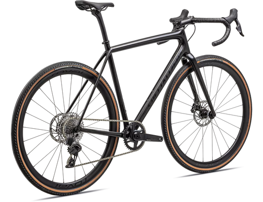 SPECIALIZED CRUX Expert Sram Rival AXS Complete Bike Gravel - GLOSS CARBON/TARMAC BLACK-Complete Gravel Bikes-