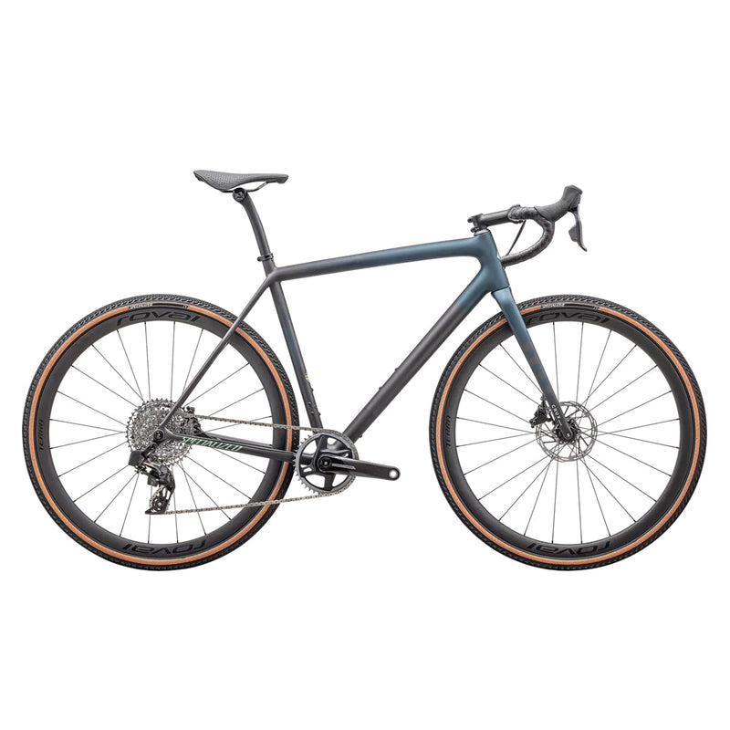 Crux Pro Specialized 2025 Satin Carbon/Deep Lake Metallic/Smoke/White Sage Metallic