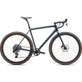 SPECIALIZED Crux Pro 700 Force XPLR eTap AXS 2023 Complete Gravel Bike - GLOSS METALLIC DEEP LAKE/ GREEN PEARL-Complete Gravel Bikes-