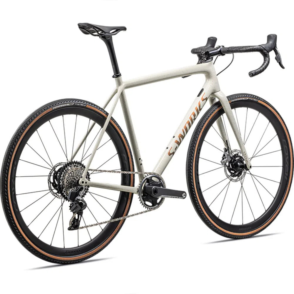 pearl gravel bike test SPECIALIZED Crux SWorks Sram Red AXS Complete Gravel Bike