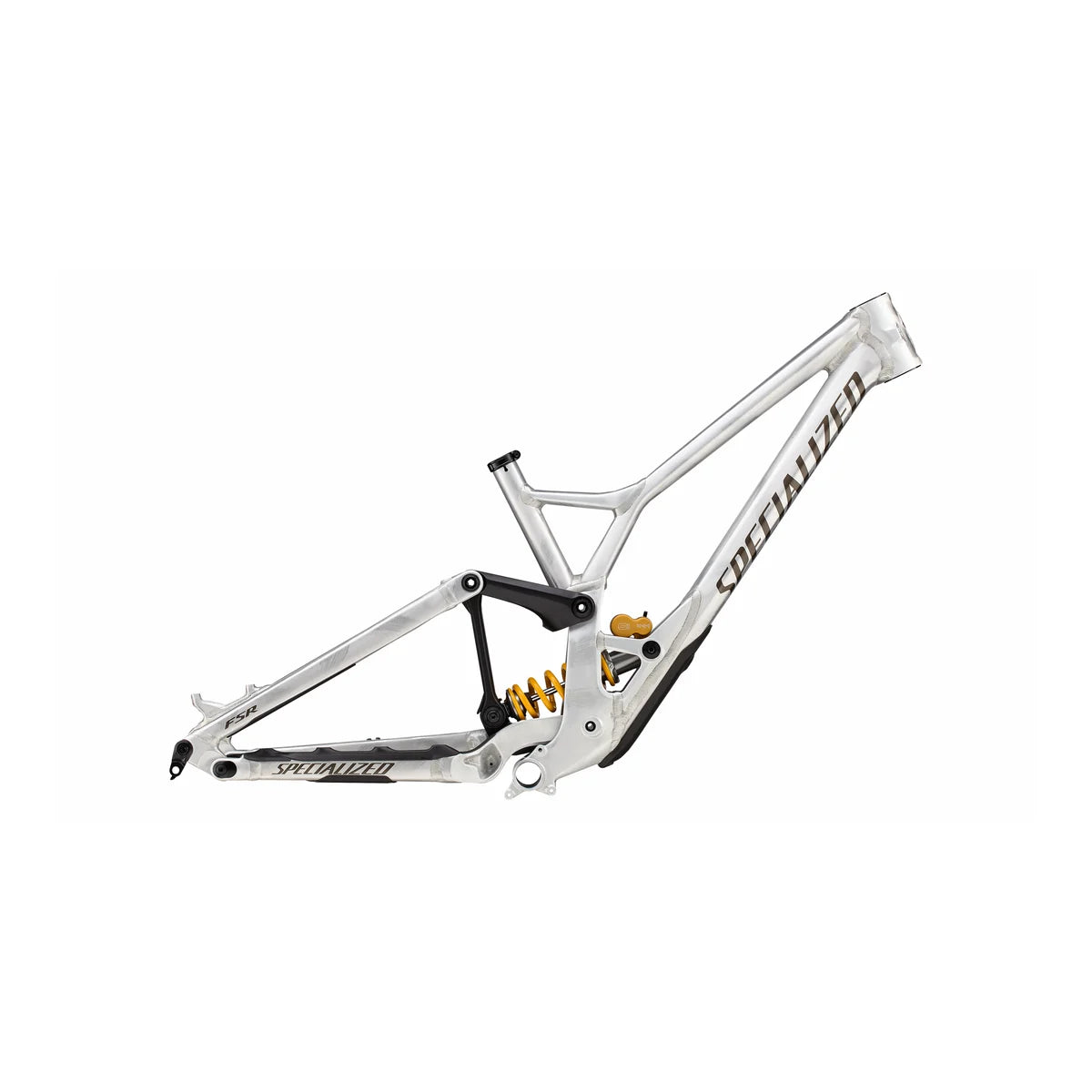 SPECIALIZED Demo Race 2025 Mountain Bike Frameset - Gloss Flake Silver / Gunmetal / Brushed