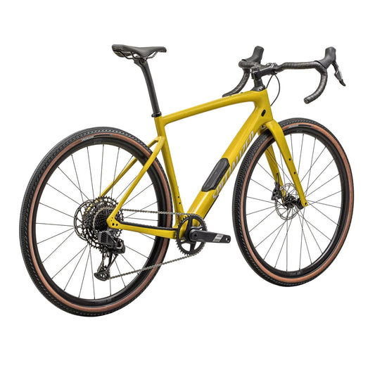 SPECIALIZED Diverge Comp Carbon Complete Gravel Bike - GLOSS METALLIC SULFUR/AMBER GLOW/PURPLE HAZE/METALLIC OBSIDIAN