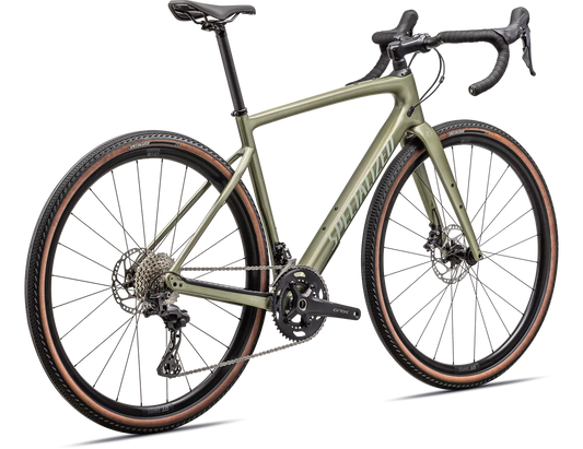SPECIALIZED Diverge Sport Carbon Complete Gravel Bike - GLOSS METALLIC SPRUCE/SPRUCE-Complete Gravel Bikes-