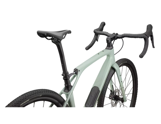 SPECIALIZED Diverge STR Comp Complete Gravel Bike Shimano GRX - GLOSS WHITE SAGE/PEARL-Complete Gravel Bikes-