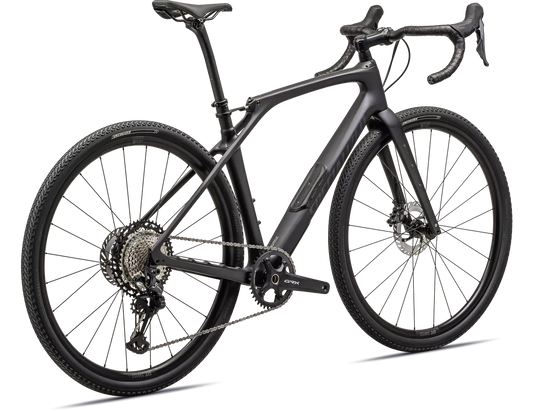 SPECIALIZED Diverge STR Comp Complete Gravel Bike Shimano GRX - SATIN METALLIC MIDNIGHT SHADOW/VIOLET GHOST PEARL-Complete Gravel Bikes-