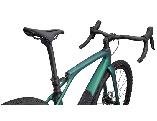 SPECIALIZED Diverge STR Expert Sram Complete Gravel Bike - SATIN METALLIC PINE/SMOKE-Complete Gravel Bikes-