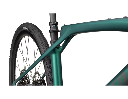 SPECIALIZED Diverge STR Expert Sram Complete Gravel Bike - SATIN METALLIC PINE/SMOKE-Complete Gravel Bikes-