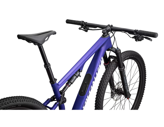 SPECIALIZED Epic 8 Comp SRAM GX Complete MTB - Satin Metallic/Sapphire White-Complete MTB Bikes-
