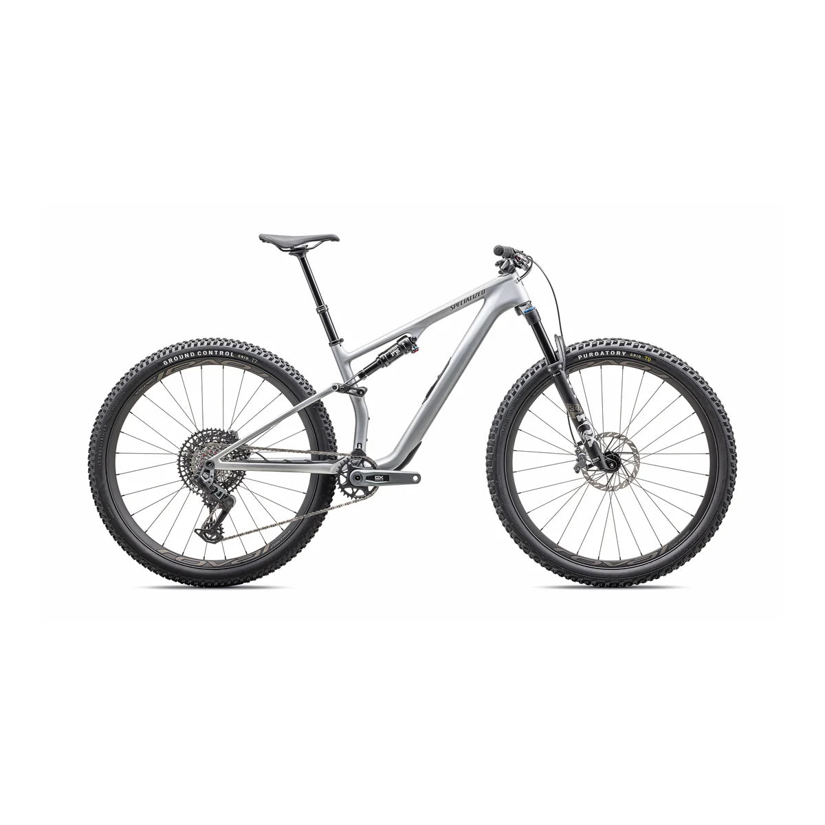 SPECIALIZED Epic 8 EVO Expert 2025 SRAM GX AXS Complete MTB - Satin Silver Dust / Gunmetal