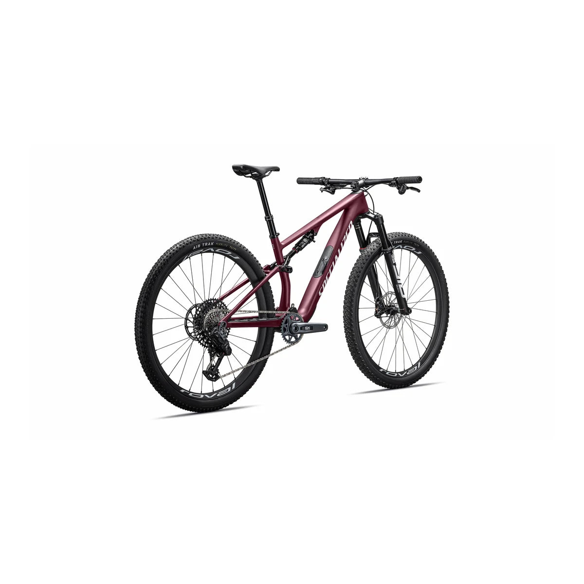 SPECIALIZED Epic 8 Expert 2026 SRAM GX AXS Complete MTB - Satin Bordeaux Metallic / White