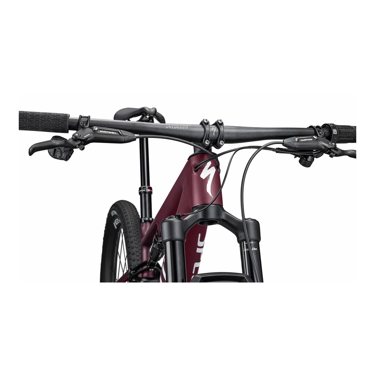 SPECIALIZED Epic 8 Expert 2026 SRAM GX AXS Complete MTB - Satin Bordeaux Metallic / White