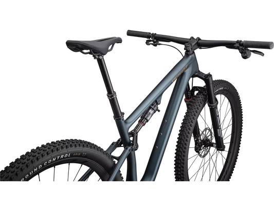 SPECIALIZED Epic Evo Pro LTD SRAM X0 AXS Complete MTB - Satin Metallic Deep Lake / Harvest Gold Metallic-Complete MTB Bikes-