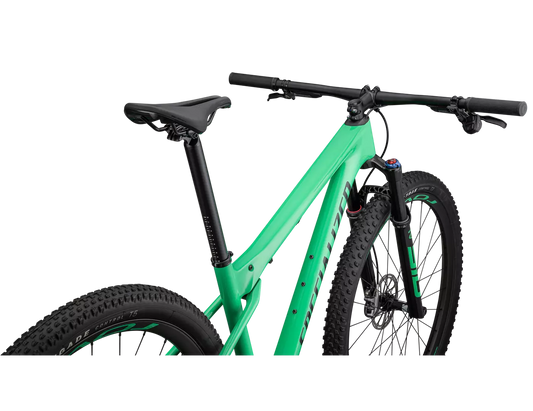 SPECIALIZED Epic WC Expert SRAM GX AXS Complete MTB - Gloss Electric Green / Forest Green Pearl-Complete MTB Bikes-