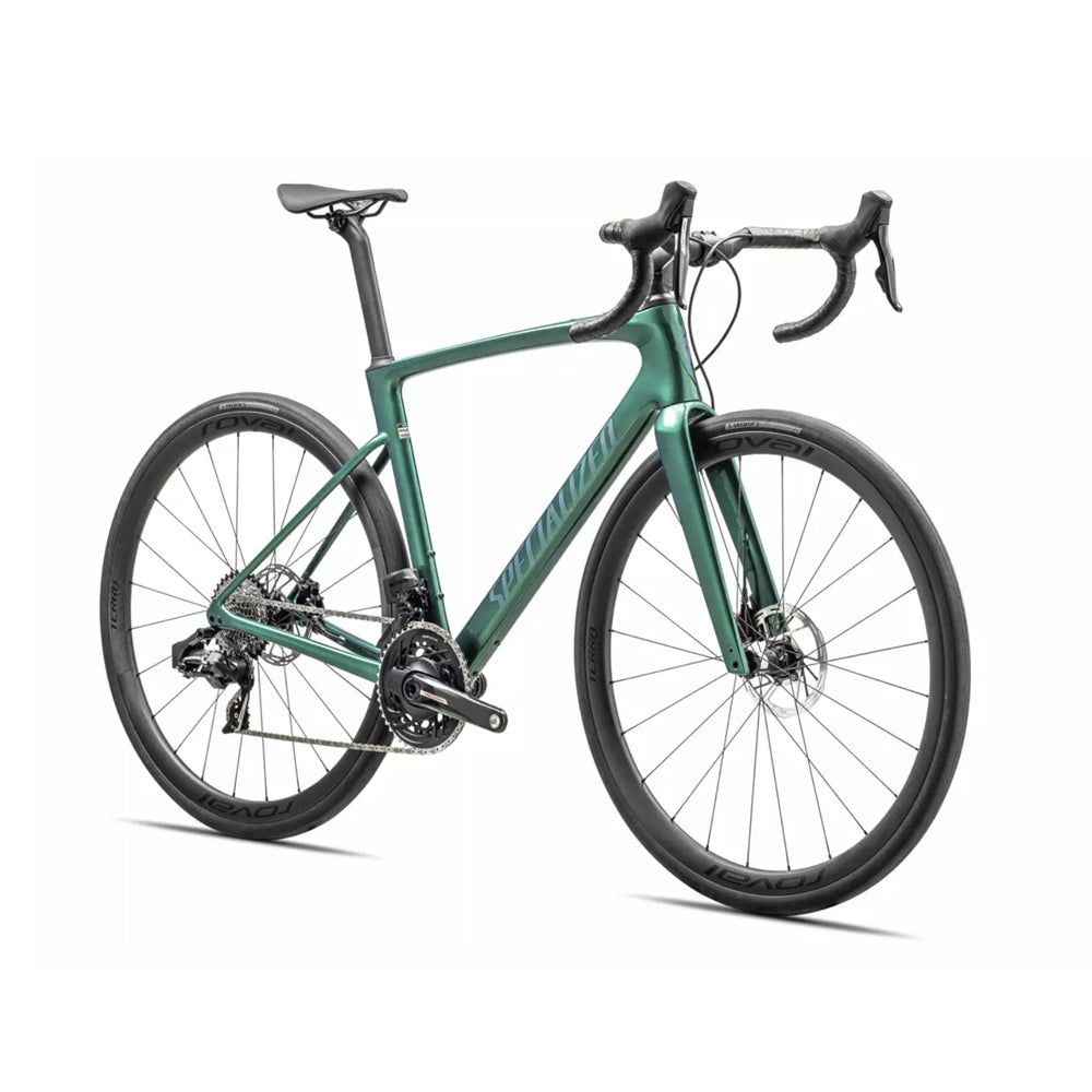 rennrad metallic SPECIALIZED Roubaix SL8 PRO 2023 SRAM Force D2 AXS Komplettes Rennrad