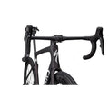 SPECIALIZED SW TARMAC SL7 Disc Complete Bike Road Shimano Dura Ace Di2 - Satin Red Onyx Granite Over Black / Metallic White Silver-Complete Road Bikes-
