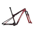 SPECIALIZED Sworks Epic World Cup MTB Frameset - Gloss Red Tint / Flake Silver Granite / Metallic White Silver-MTB Framesets-