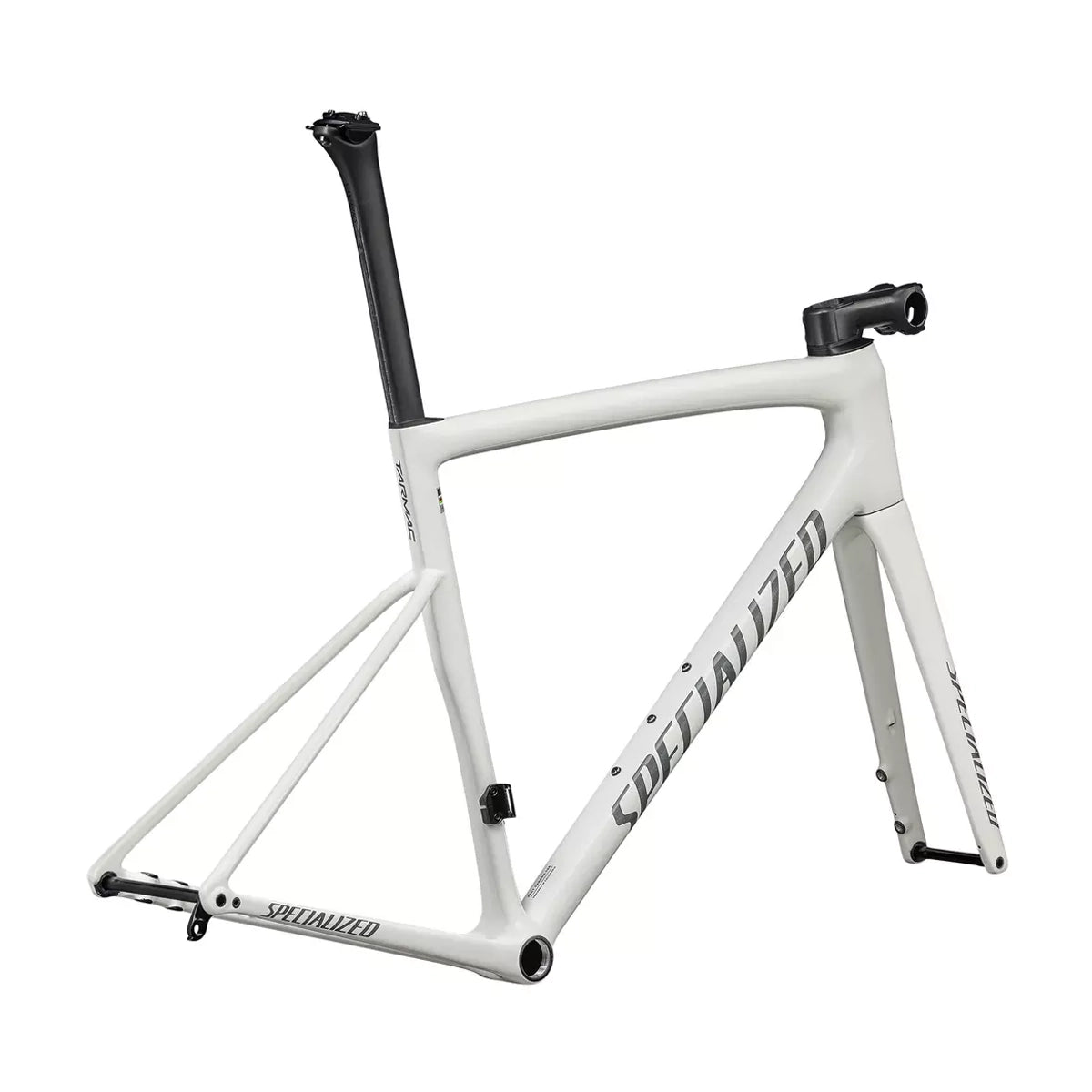 SPECIALIZED Tarmac SL8 2025 Road Frameset - Gloss Dune White/Black Pearl Over Ashen