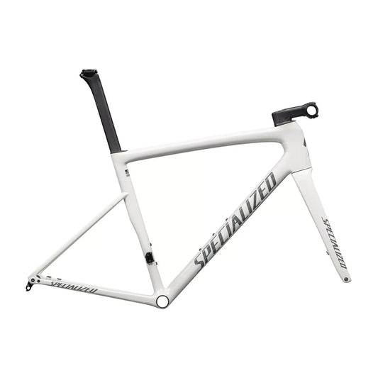 SPECIALIZED Tarmac SL8 2025 Road Frameset - Gloss Dune White/Black Pearl Over Ashen