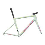 SPECIALIZED Tarmac SL8 2025 Road Frameset - Satin Ion Metallic/Sea Foam Strata/Rebel Pink