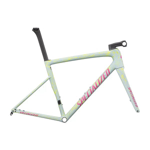 SPECIALIZED Tarmac SL8 2025 Road Frameset - Satin Ion Metallic/Sea Foam Strata/Rebel Pink