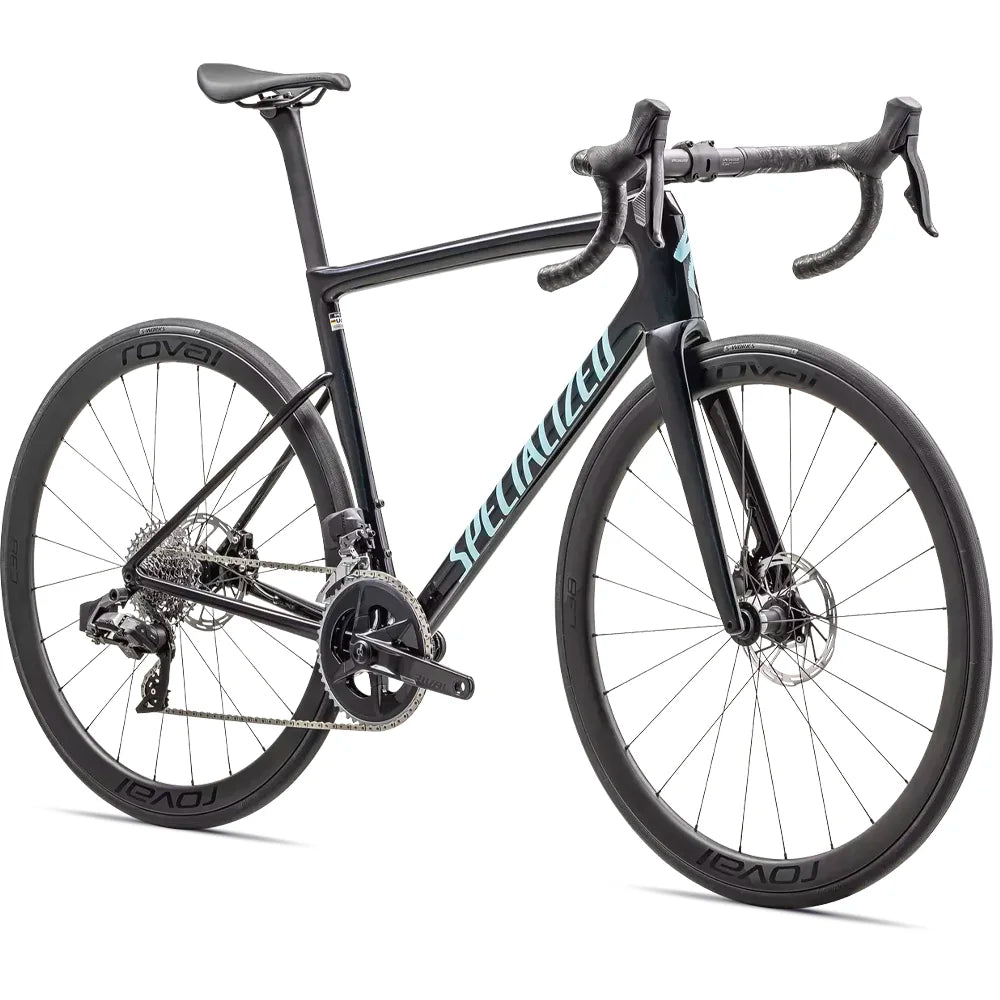SPECIALIZED Tarmac SL8 Expert 2023 Sram Rival AXS Complete Road Bike - GLOSS METALLIC DARK NAVY / ASTRAL BLUE PEARL-Complete Road Bikes-