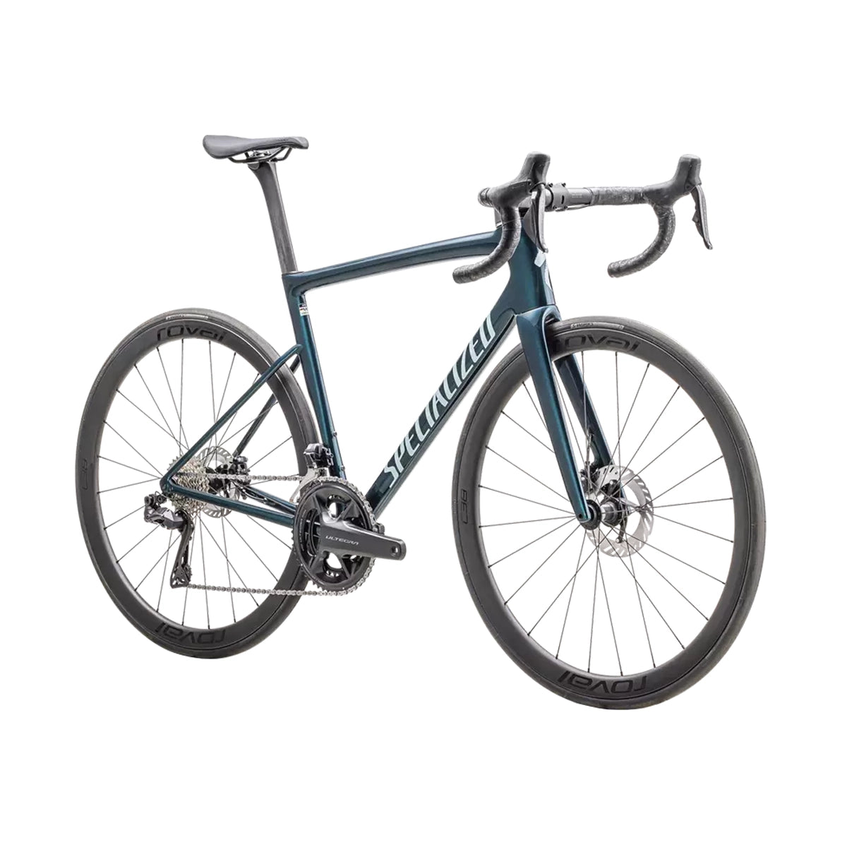 SPECIALIZED TARMAC SL8 Expert 2025 Shimano Ultegra DI2 Road Bike - Gloss Deep Lake Metallic / Green Pearl Over Seafoam