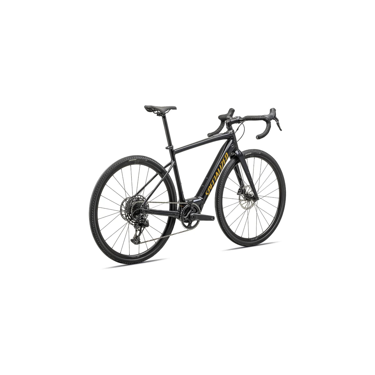 SPECIALIZED Turbo Creo 2 Comp E5 2024 SRAM Apex Eagle Gravel E-Bike - Gloss Metallic Dark Navy / Harvest Gold Metallic