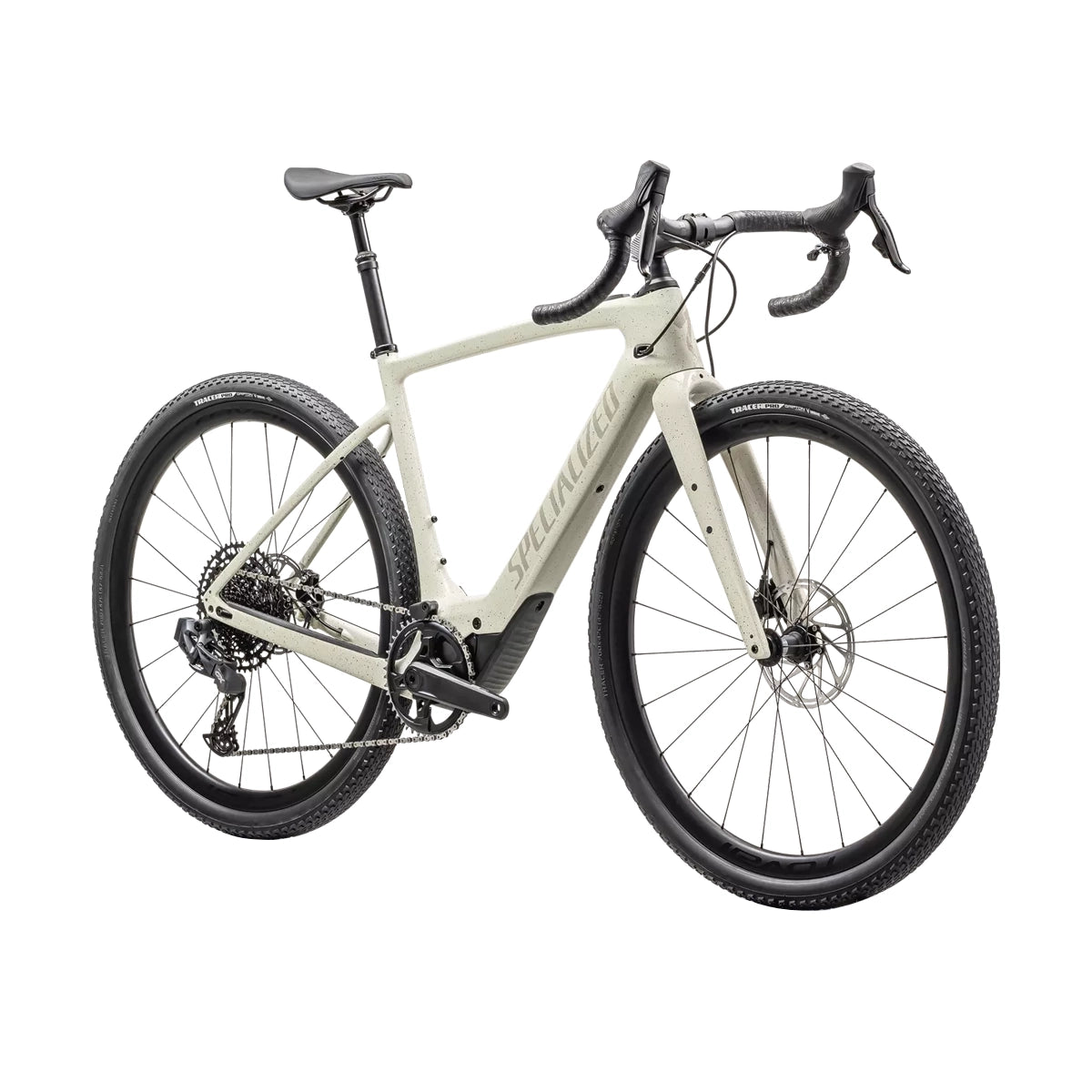 Specialized Turbo Creo 2 Expert SRAM GX Eagle AXS Gravel EBike -Gloss Black Pearl Birch Black Pearl Speckle