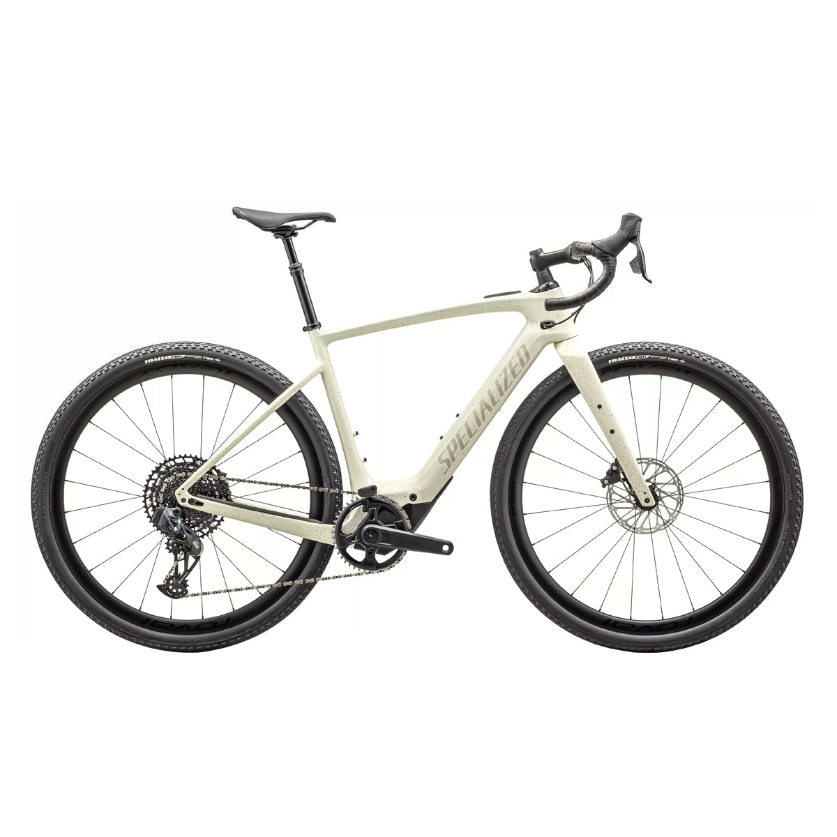 Specialized Turbo Creo SL Expert Carbon Sram GX Eagle Gravel Bike- Gloss Black Pearl/ Birch/ Black Pearl Speckle