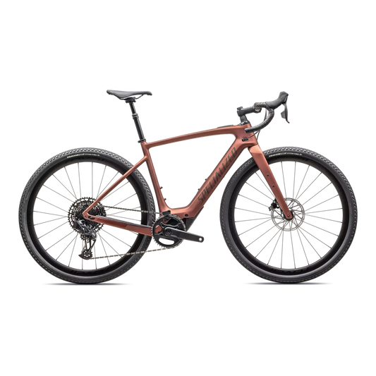 Specialized Turbo Creo SL Expert Carbon Sram GX Eagle Gravel Bike-Satin Cooper / Red Pearl / Doppio