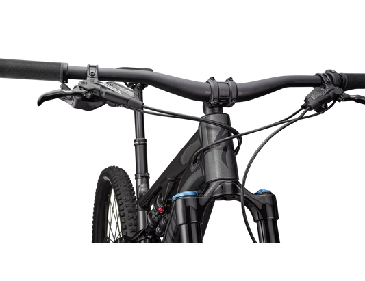 Specialized Turbo Levo SL Comp Alloy Complete MTB Ebike - GLOSS CHARCOAL / SILVER DUST / BLACK-Complete E-MTB Bike-