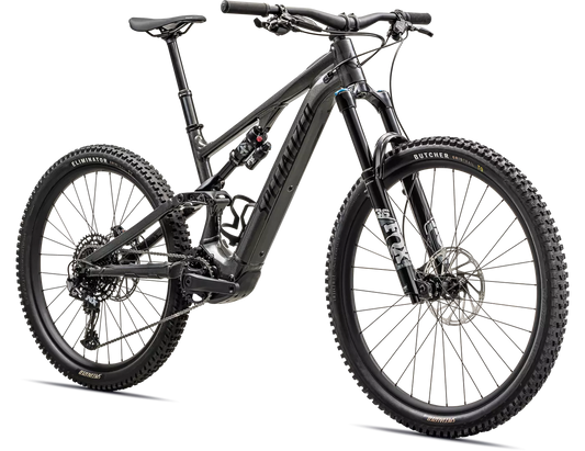 Specialized Turbo Levo SL Comp Alloy Complete MTB Ebike - GLOSS CHARCOAL / SILVER DUST / BLACK-Complete E-MTB Bike-