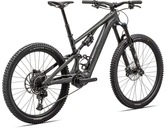 Specialized Turbo Levo SL Comp Alloy Complete MTB Ebike - GLOSS CHARCOAL / SILVER DUST / BLACK-Complete E-MTB Bike-