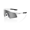 RIDE 100% Speedcraft XS Sunglasses - Matte Blanco / HiPER Silver Mirror Lens