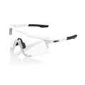 RIDE 100% Speedcraft Sunglasses - Soft Tact Negre / HiPER Red Multilayer Mirror Lens