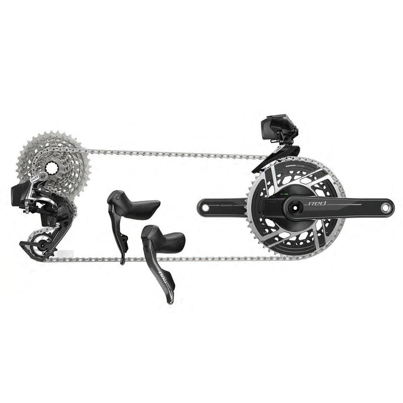 SRAM Red E1 AXS 2024 Complete Groupset with Quarq Power Meter