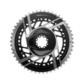 SRAM RED ETAP AXS E1 Chainrings ROAD 2X12 - BLACK SILVER (SIN TORNS)*-Chainrings-710845899560