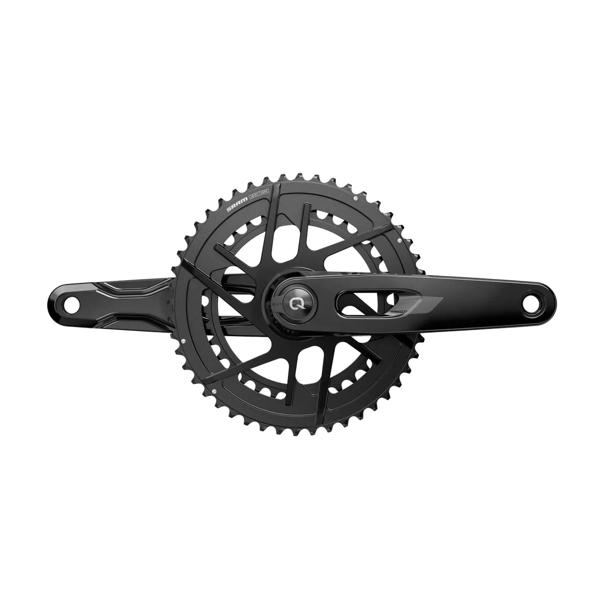 SRAM Rival AXS E1 Powermeter Crankset DUB 2x12 - Black