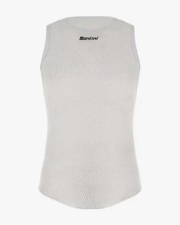 SANTINI Alpha Sans manches Sous vêtement - Blanc