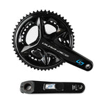 Stages Cycling Power Meter Crankset LR Dual Dura Ace R9200 - Shadow Black-Power Meters-