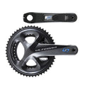 Stages Cycling Power Meter LR Crankset Dual Ultegra R8000 - Shadow Grey-Power Meters-
