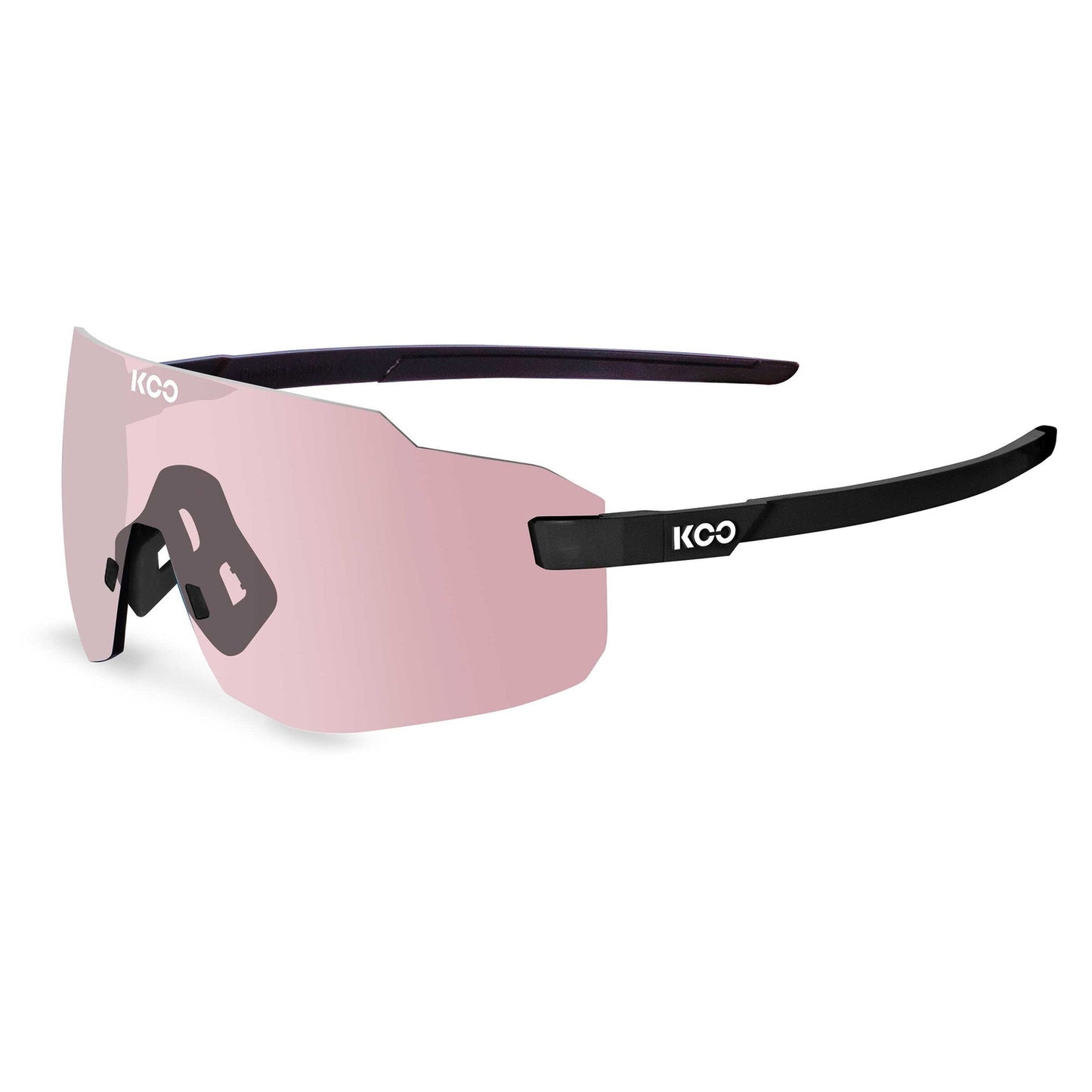 KOO Eyewear Supernova Noir Mat - Photochromique Rose