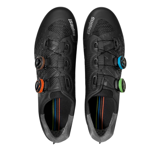 SUPLEST Road Cycling Shoes Pro - Black/Open LTD-Road Cycling Shoes-