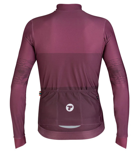 TACTIC Hard Day Long Sleeve Jersey - Berry archived-Long Sleeve Jerseys-
