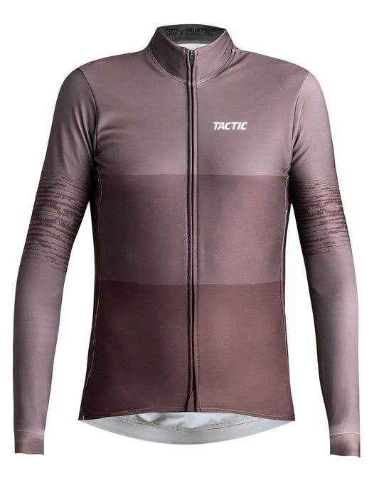 TACTIC Hard Day Long Sleeve Jersey - Brown-Long Sleeve Jerseys-