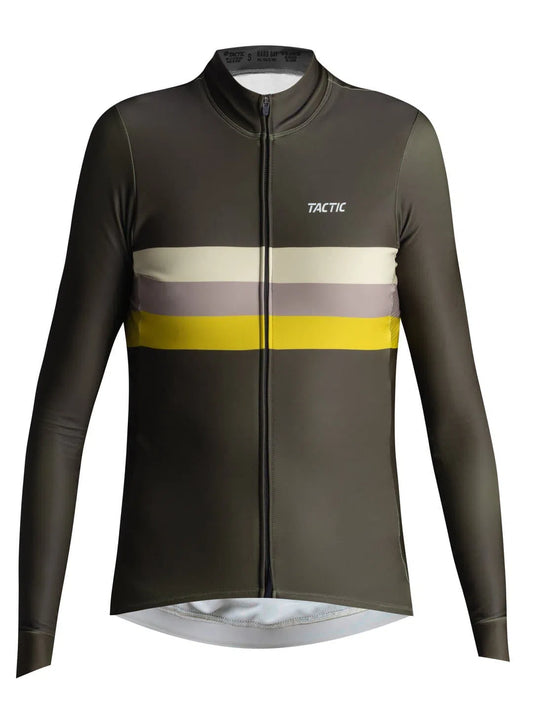 TACTIC Hard Day Long Sleeve Jersey HQ - Green-Long Sleeve Jerseys-