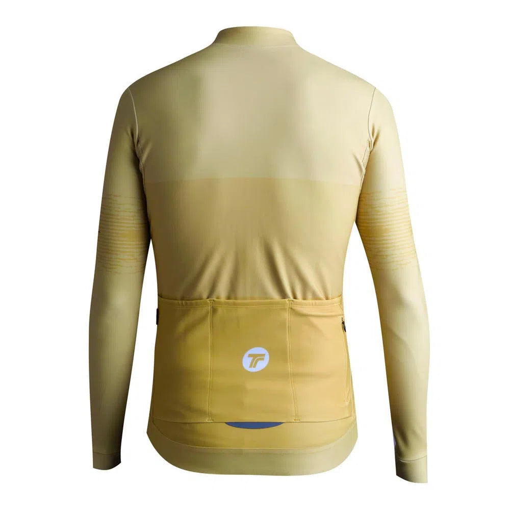 TACTIC Hard Day Long Sleeve Jersey - Ochre-Long Sleeve Jerseys-