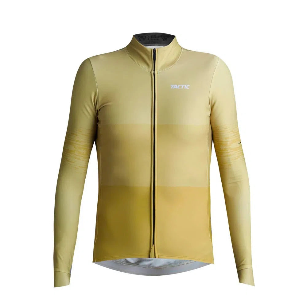 TACTIC Hard Day Long Sleeve Jersey - Ochre-Long Sleeve Jerseys-