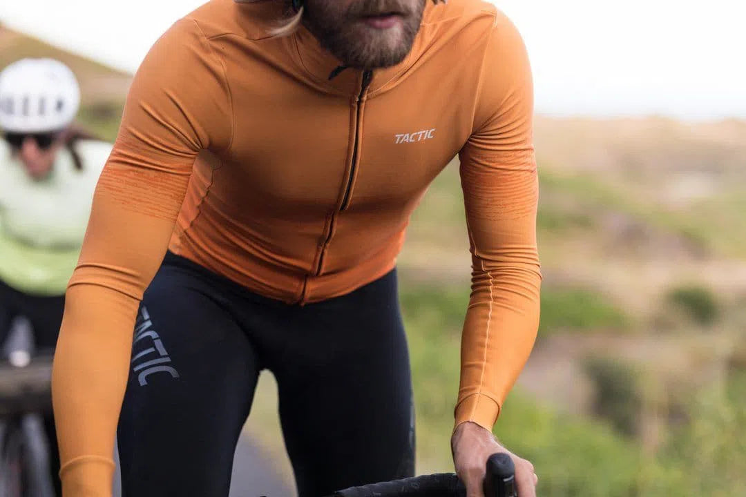 TACTIC LONGSLEEVE JERSEY HARD DAY - PUMPKIN Default Velodrom Barcelona 