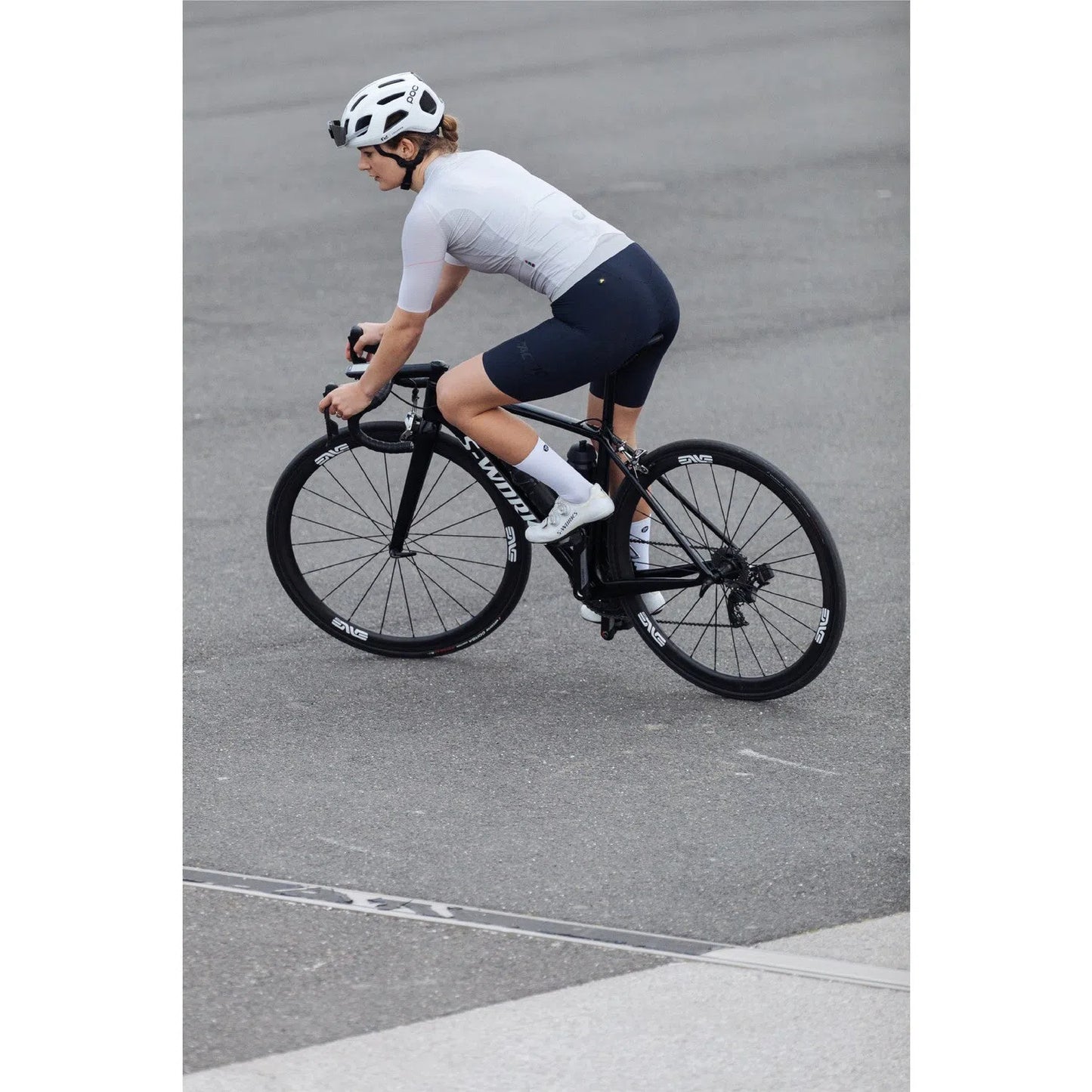 TACTIC Pure Women Bib Shorts - Navy-Women Bib Shorts-